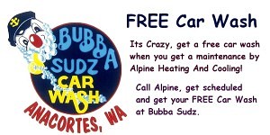 Bubba Sudz FREE Car Wash Promotion