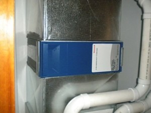 Honeywell 4 Filter Installed