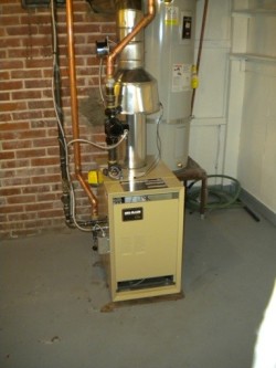 New Weil McLAIN boiler