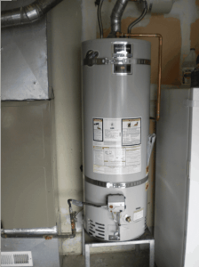 Bradford White hot water tank type heater