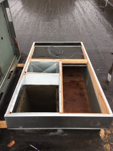 Subway Roof Top Replacement curb